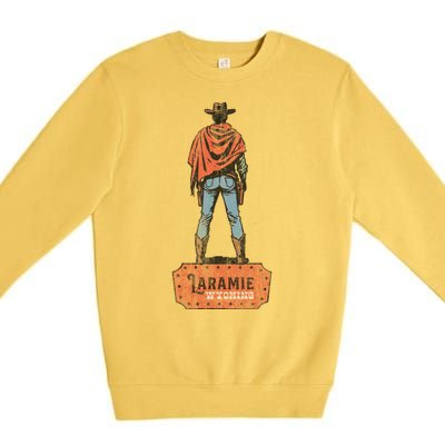 Laramie Wyoming Premium Crewneck Sweatshirt