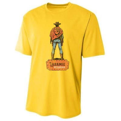 Laramie Wyoming Performance Sprint T-Shirt