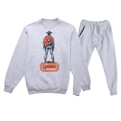 Laramie Wyoming Premium Crewneck Sweatsuit Set