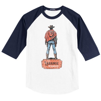 Laramie Wyoming Baseball Sleeve Shirt