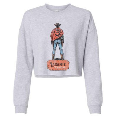 Laramie Wyoming Cropped Pullover Crew