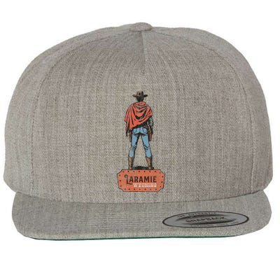 Laramie Wyoming Wool Snapback Cap