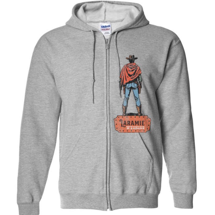 Laramie Wyoming Full Zip Hoodie