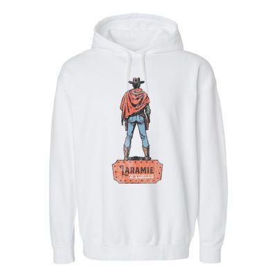 Laramie Wyoming Garment-Dyed Fleece Hoodie