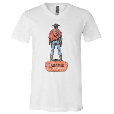 Laramie Wyoming V-Neck T-Shirt