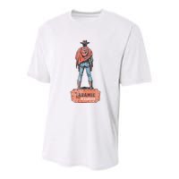 Laramie Wyoming Youth Performance Sprint T-Shirt