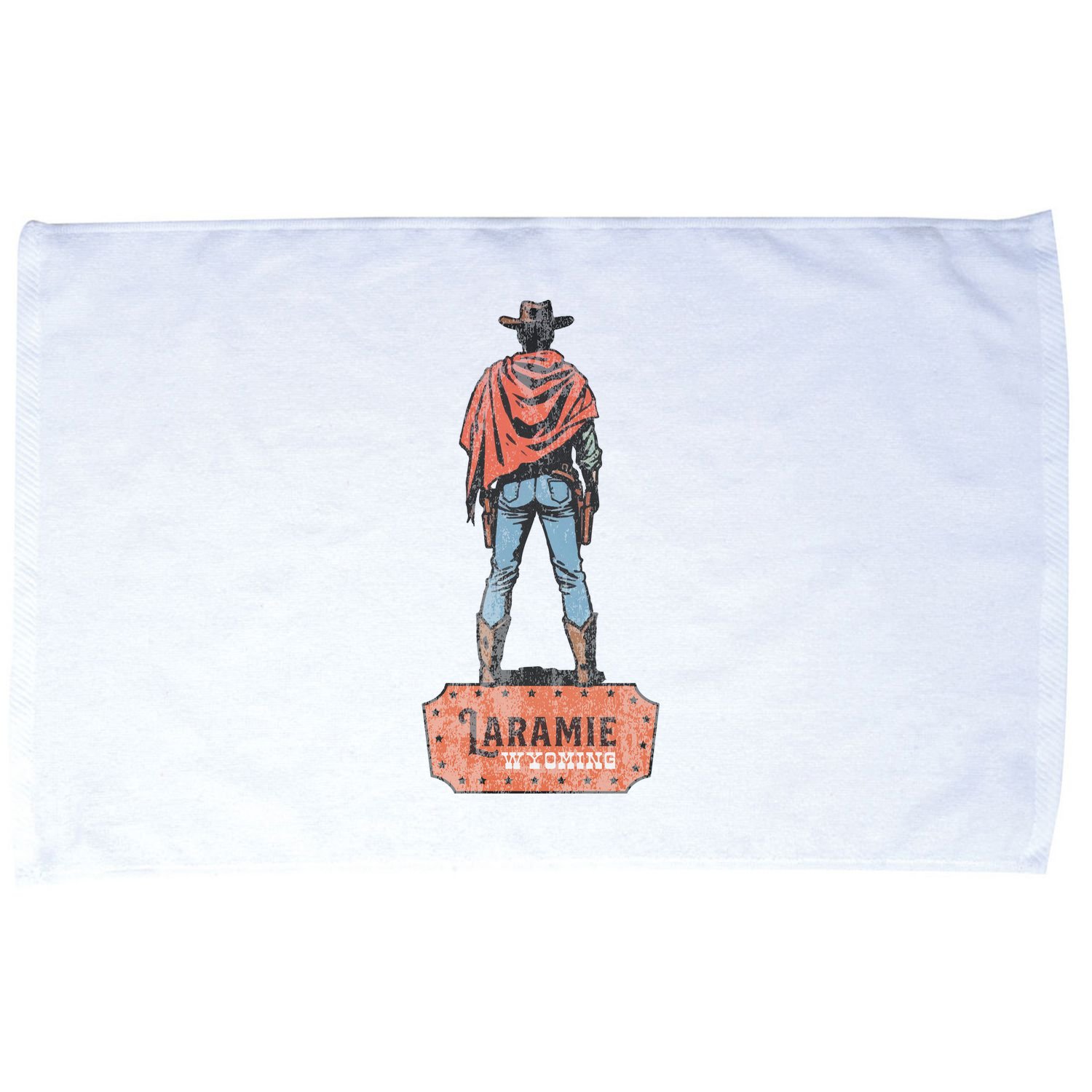 Laramie Wyoming Microfiber Hand Towel