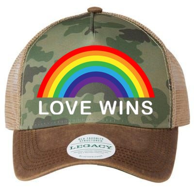 Love Wins Lgbtq Pride Month Rainbow Legacy Tie Dye Trucker Hat