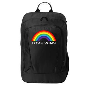 Love Wins Lgbtq Pride Month Rainbow City Backpack