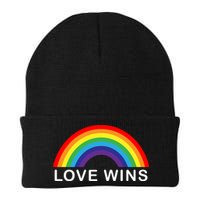 Love Wins Lgbtq Pride Month Rainbow Beanie