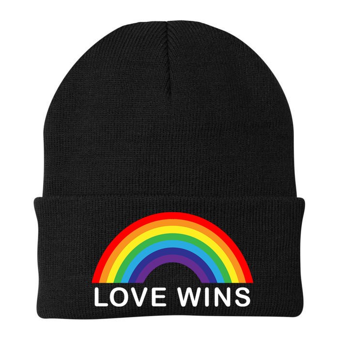 Love Wins Lgbtq Pride Month Rainbow Beanie