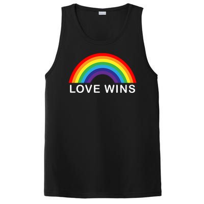 Love Wins Lgbtq Pride Month Rainbow PosiCharge Competitor Tank