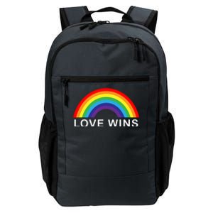 Love Wins Lgbtq Pride Month Rainbow Daily Commute Backpack