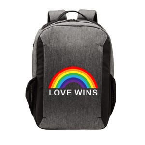 Love Wins Lgbtq Pride Month Rainbow Vector Backpack