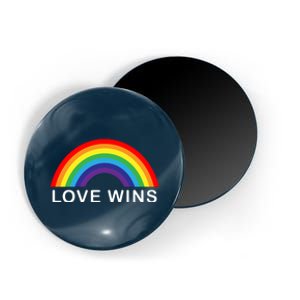 Love Wins Lgbtq Pride Month Rainbow Magnet