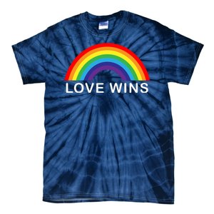 Love Wins Lgbtq Pride Month Rainbow Tie-Dye T-Shirt