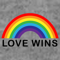 Love Wins Lgbtq Pride Month Rainbow Doggie Tank