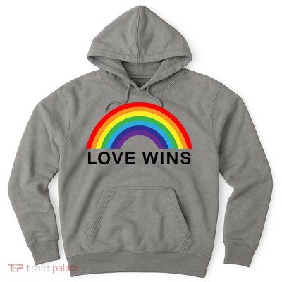 Love Wins Lgbtq Pride Month Rainbow Hoodie