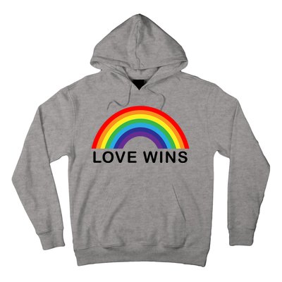 Love Wins Lgbtq Pride Month Rainbow Hoodie