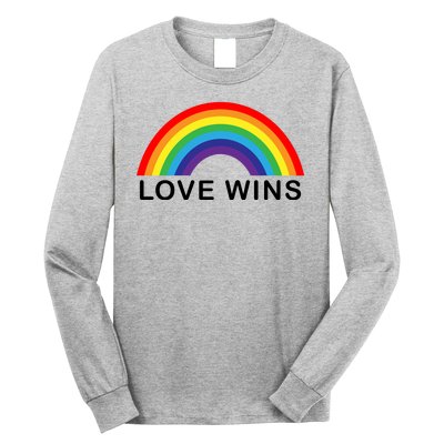 Love Wins Lgbtq Pride Month Rainbow Long Sleeve Shirt