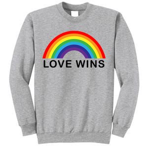 Love Wins Lgbtq Pride Month Rainbow Sweatshirt