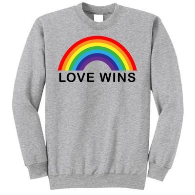 Love Wins Lgbtq Pride Month Rainbow Sweatshirt