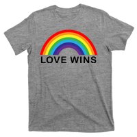 Love Wins Lgbtq Pride Month Rainbow T-Shirt