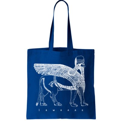 Lamassu Winged Lion Assyrian Sumerian Mesopotamia Gift Tote Bag