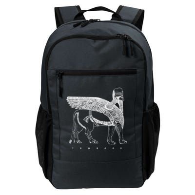 Lamassu Winged Lion Assyrian Sumerian Mesopotamia Gift Daily Commute Backpack