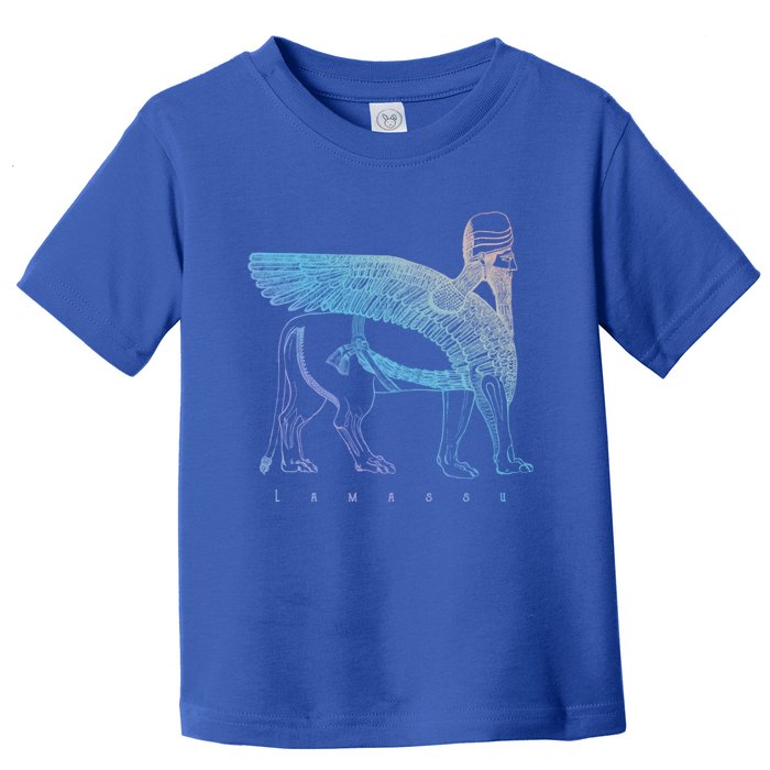 Lamassu Winged Lion Assyrian Sumerian Mesopotamia Funny Gift Toddler T-Shirt