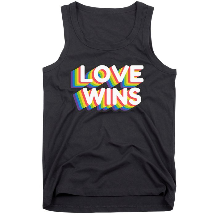 Love Wins Tank Top