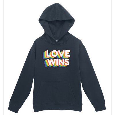 Love Wins Urban Pullover Hoodie