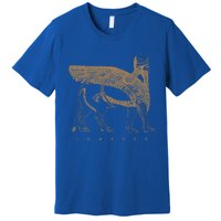 Lamassu Winged Lion Assyrian Sumerian Mesopotamia Gift Premium T-Shirt