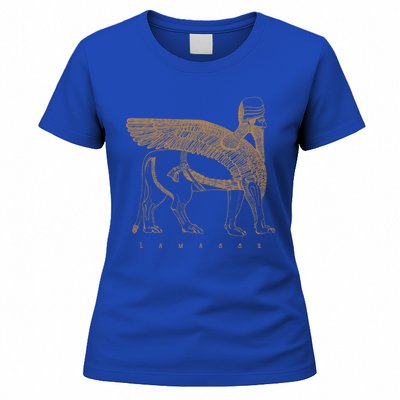 Lamassu Winged Lion Assyrian Sumerian Mesopotamia Gift Women's T-Shirt