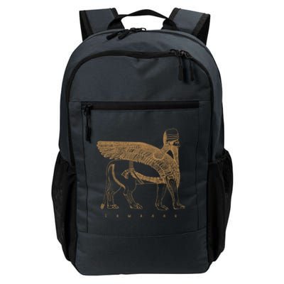 Lamassu Winged Lion Assyrian Sumerian Mesopotamia Gift Daily Commute Backpack