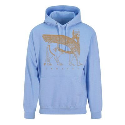 Lamassu Winged Lion Assyrian Sumerian Mesopotamia Gift Unisex Surf Hoodie