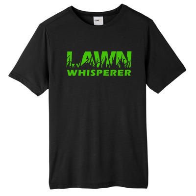 Lawn Whisperer Landscaping Yard Work Tall Fusion ChromaSoft Performance T-Shirt