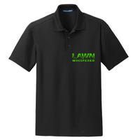 Lawn Whisperer Landscaping Yard Work Dry Zone Grid Polo