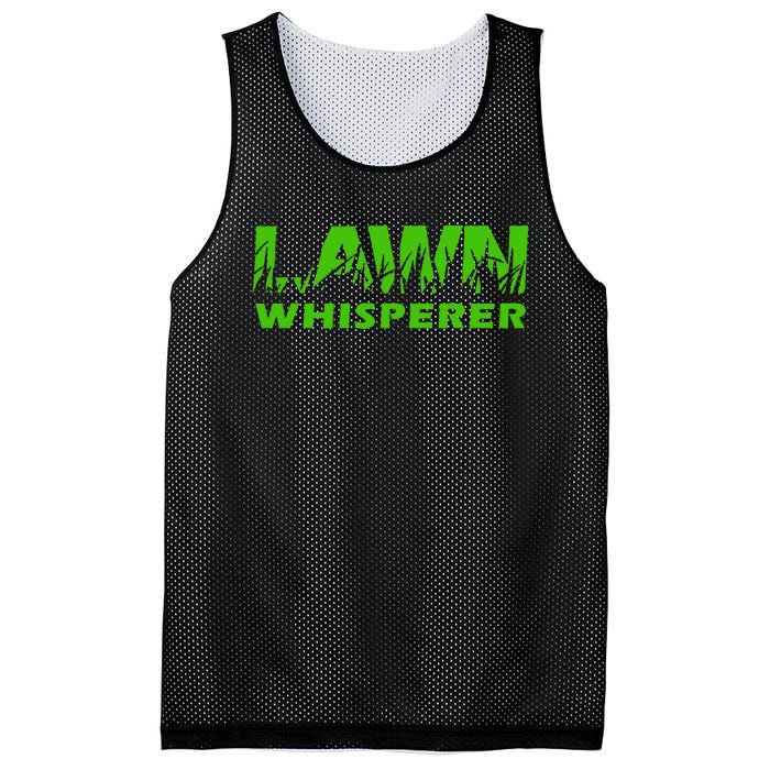 Lawn Whisperer Landscaping Yard Work Mesh Reversible Basketball Jersey Tank