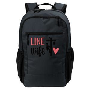 Line Wife Lineworker Husband Linewife Proud Line Wife Great Gift Daily Commute Backpack