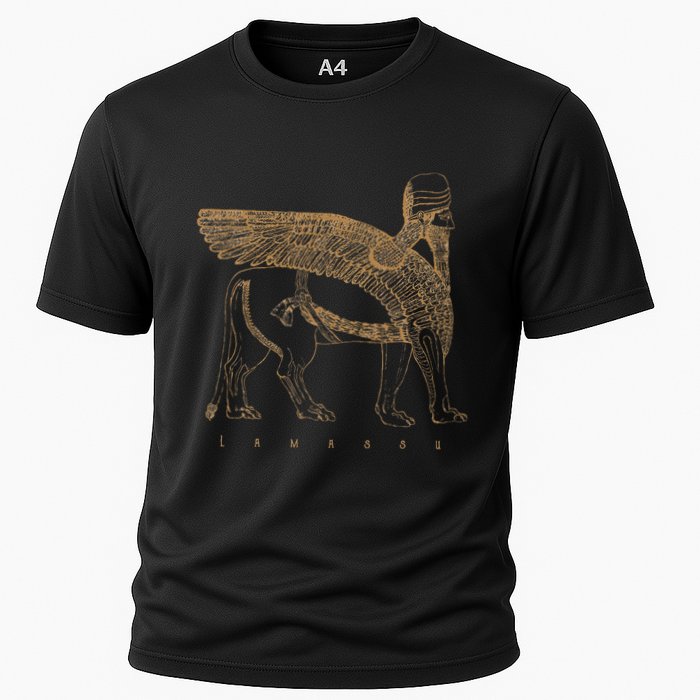 Lamassu Winged Lion Assyrian Sumerian Mesopotamia Performance Shirt