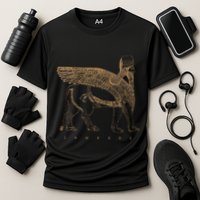 Lamassu Winged Lion Assyrian Sumerian Mesopotamia Performance Shirt