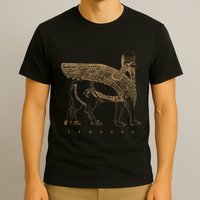 Lamassu Winged Lion Assyrian Sumerian Mesopotamia T-Shirt