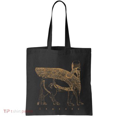 Lamassu Winged Lion Assyrian Sumerian Mesopotamia Bag