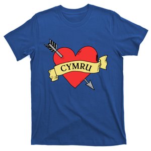 Love Wales Love Cymru Cool Gift Happy St Davids Day Gift T-Shirt