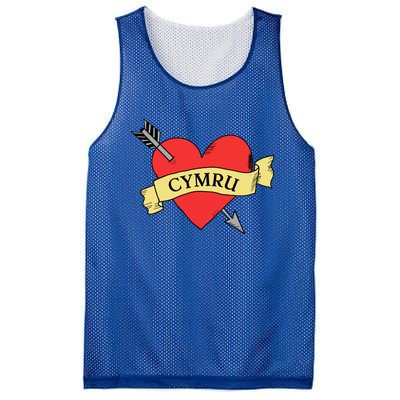 Love Wales Love Cymru Cool Gift Happy St Davids Day Gift Mesh Reversible Basketball Jersey Tank