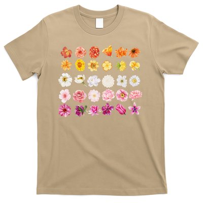 Lesbian Wildflower Lgbt Pride Floral Subtle Sapphic Queer T-Shirt