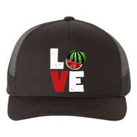 Love Watermelon Lovers Yupoong Adult 5-Panel Trucker Hat