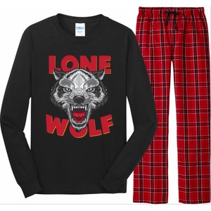 Lone Wolf Long Sleeve Pajama Set