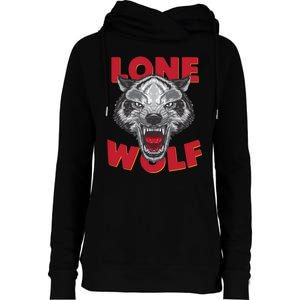 Lone Wolf Womens Funnel Neck Pullover Hood